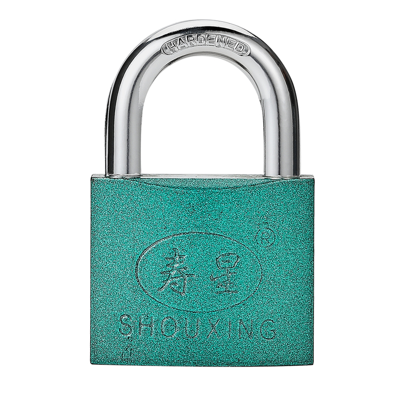 Color Sprayed Painted Padlock